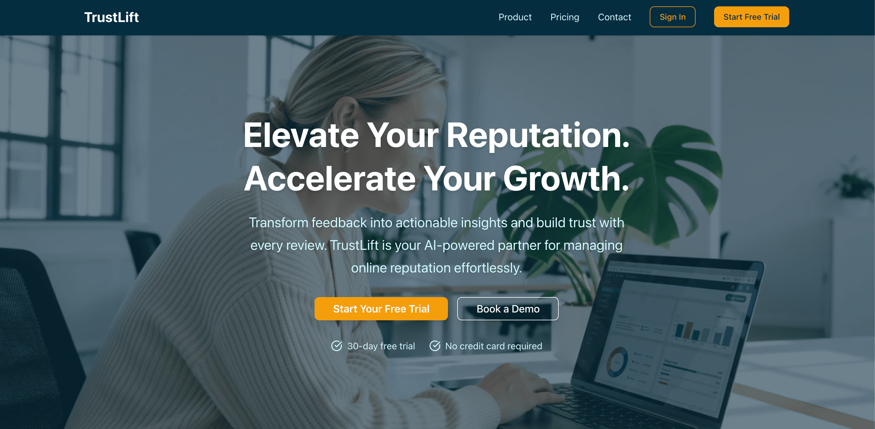 TrustLift — AI Reputation Management